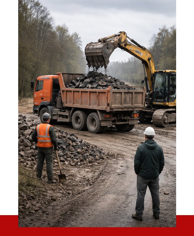 Вывоз асфальта в Улан-Удэ от 4609 р. самосвалом ПРОНЕРУДЛнд
