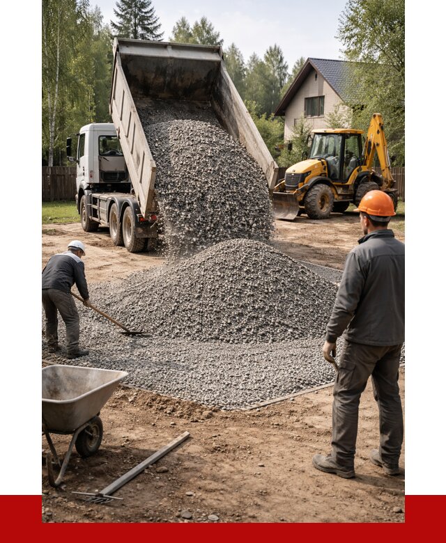 Отсыпка участка щебнем в Улан-Удэ от 6658 р. ПРОНЕРУДЛнд